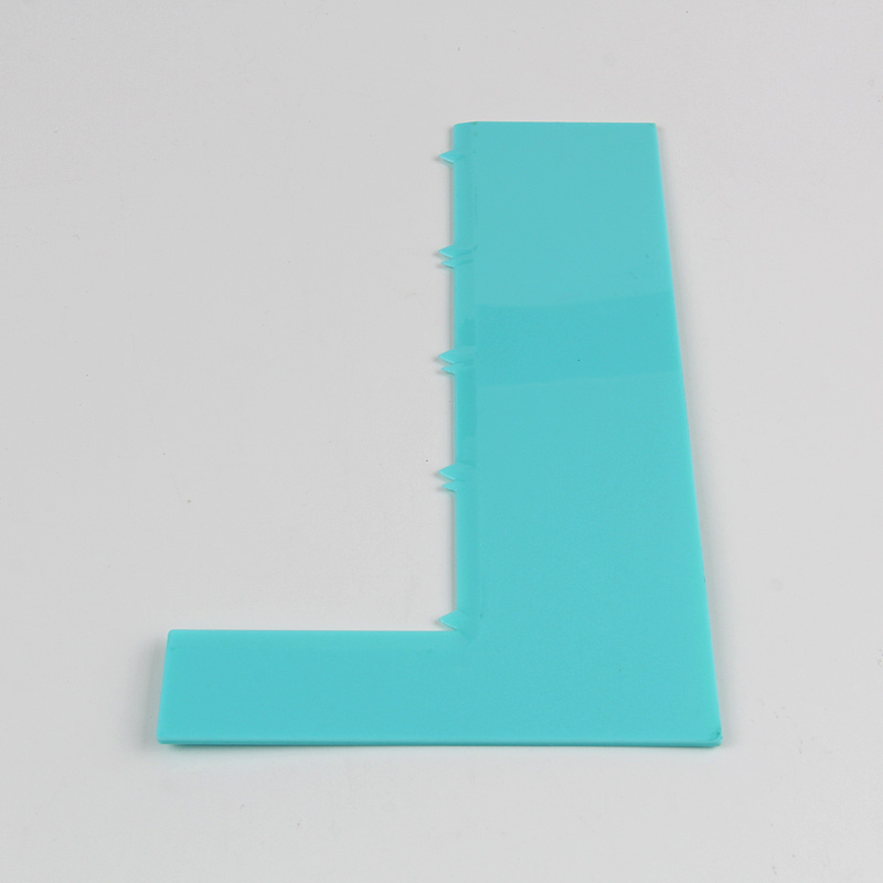 HB0266D Plastic Vertical Serrated Layered Cake Scraper(4 layers)