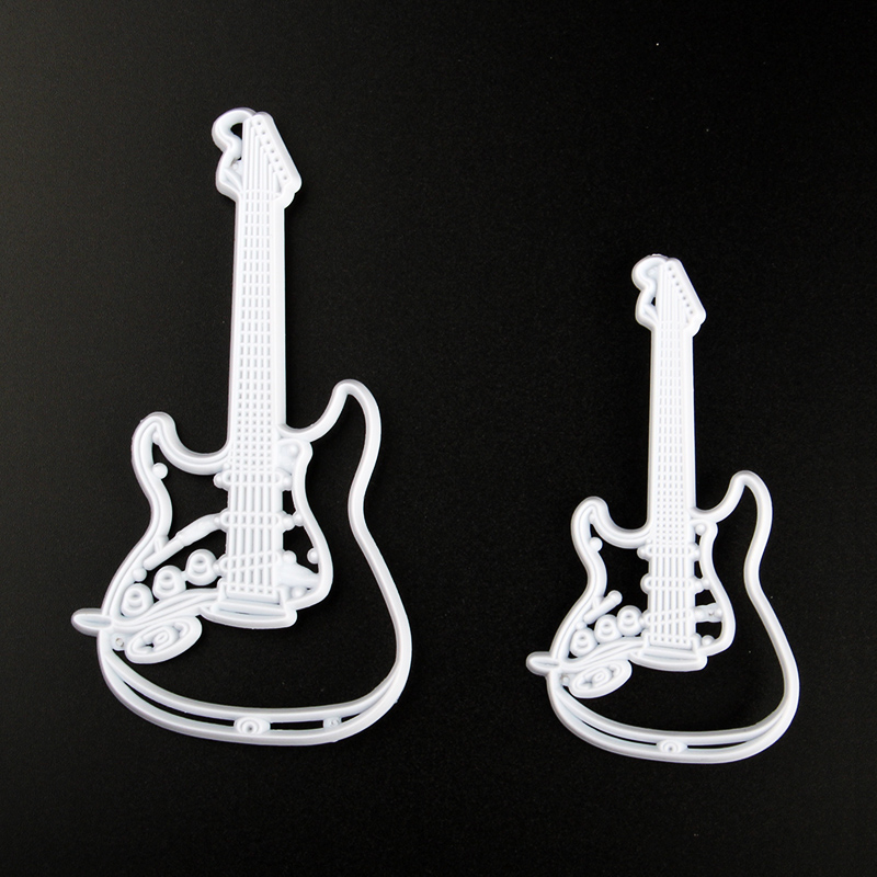 HB0311J Plastic Guitar Shape Press Molds Set