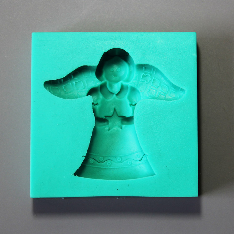 HB0889 Angel silicome mold for cake fondant decoration