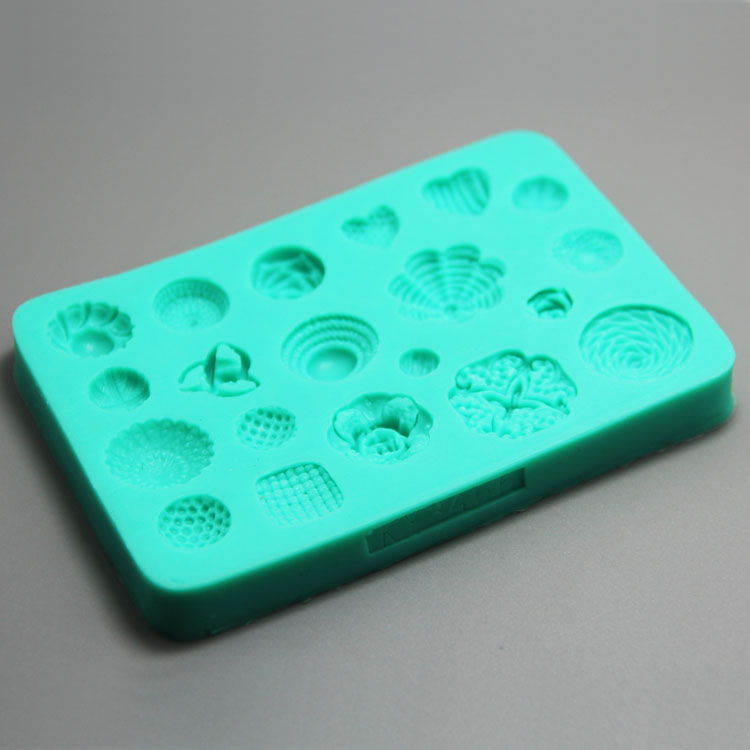 HB0966 Flower silicone mold for cake fondant decoration