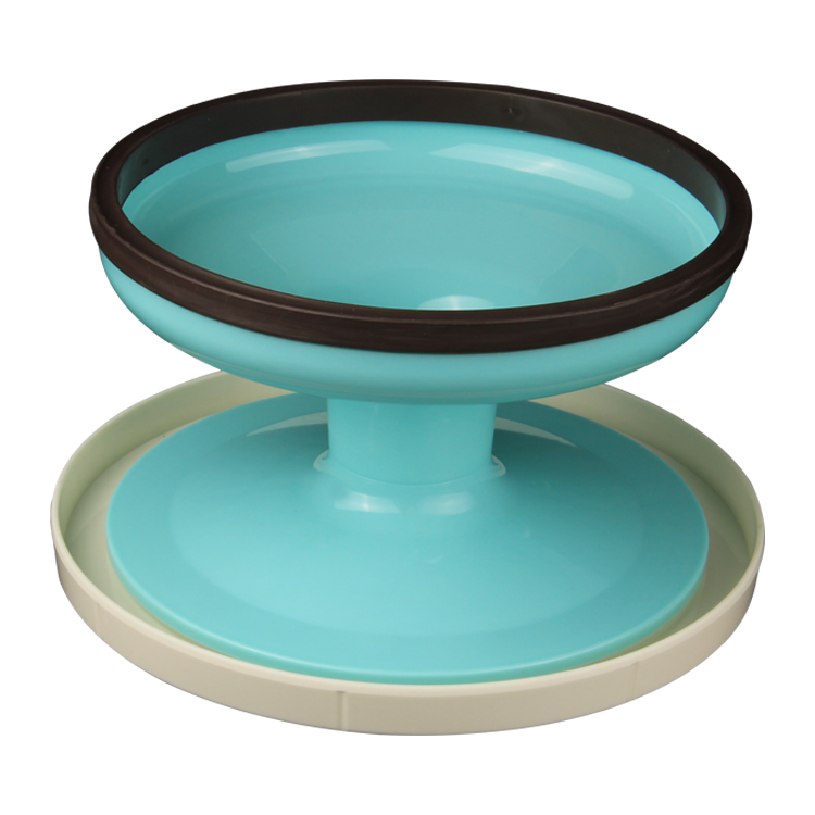 HB0990 Plastic 8.9''x5.9'' cake stand for wedding cake decoration