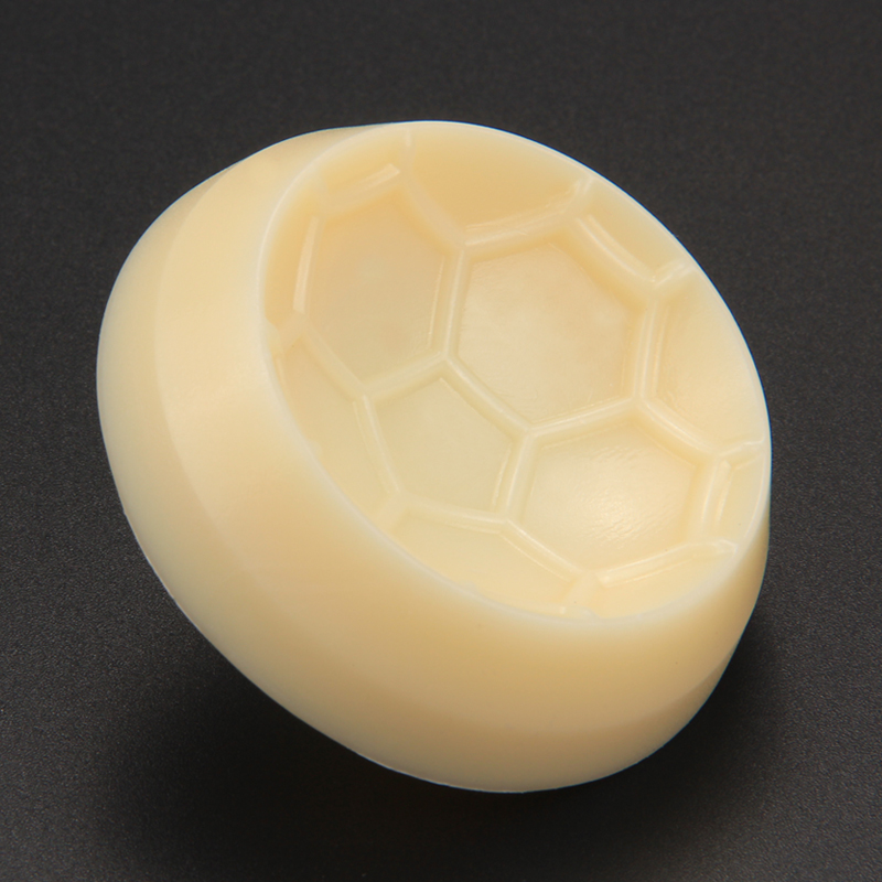 HB1064  Plastic 2pcs football mould fondant pastry embosser set