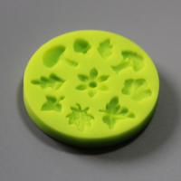 HB0810 3D hot selling flowers cake decoration silicone mold high quality