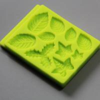 HB0792 Leaves silicone mold for cake fondant decorating