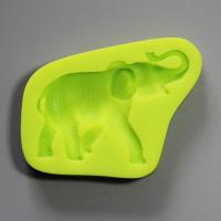 HB0830  Elephant silicone mold for cake fondant decoration