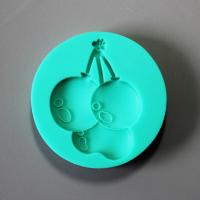 HB0864 Cherry silicone mold for cake fondant decoration
