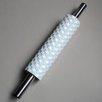 HB0408 Deep Imperssion Decorative Fondant Cake Basketweave Rolling Pins 16 inch