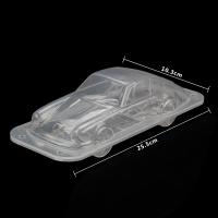 HB1058B Plastic Transparent Car Shape Chocolate Mould DIY Baking Tools