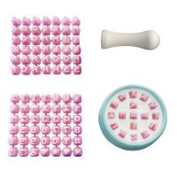 HB1060L Plastic Lettlers Cookie Stamps set