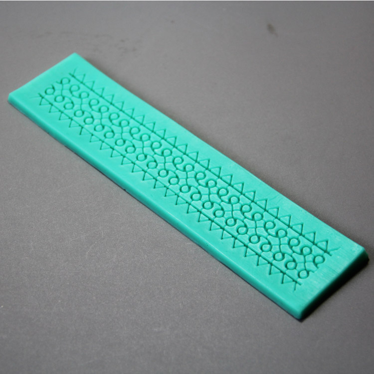 HB0910 Silicone veined mold for cake fondant decoration