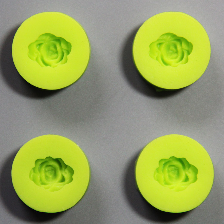 HB0832 3D mimi flowers cake decoration silicone mold set with high quality