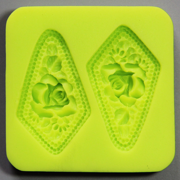 HB0819 Non stick 3D flowers cake decoration silicone mold high quality