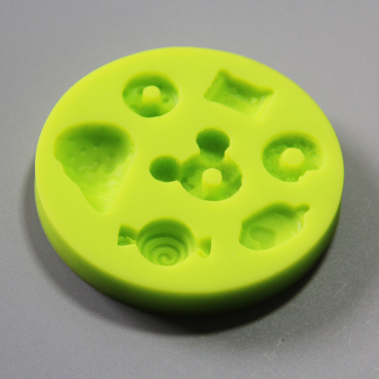 HB0801 candy silicone mold for cake fondant decorating