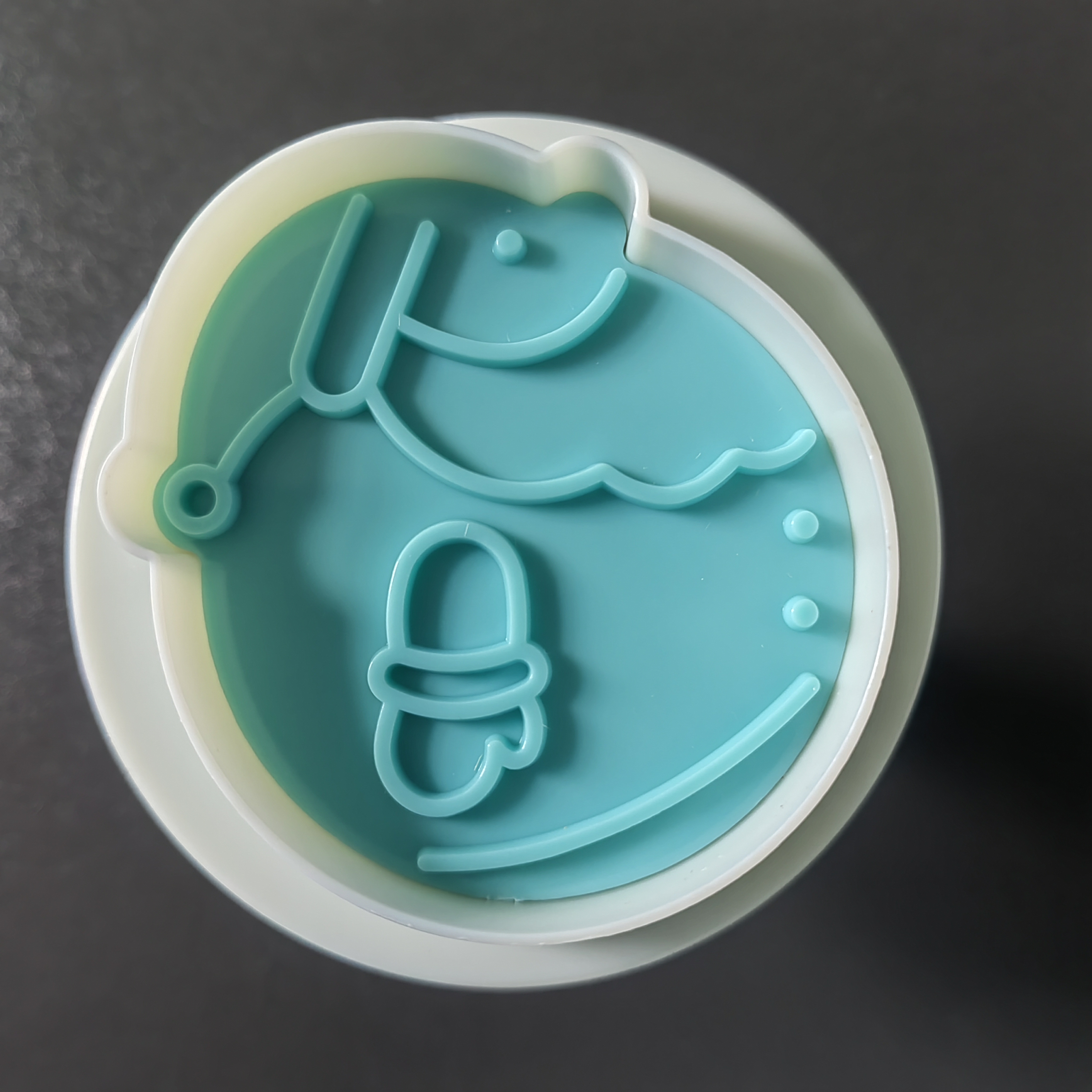 HB0151-8 Plastic 3pcs Snowman Series Cookie Molds set