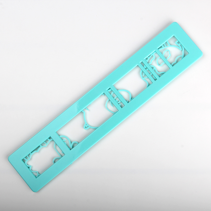 HB0401I New Plastic Baby Theme Patterns Press Cutter Ruler Mold set