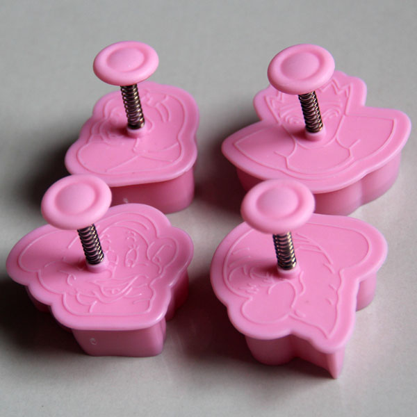 HB0470 Plastic Princess Plunger Biscuit Mold Celebrate items  Fondant Tool