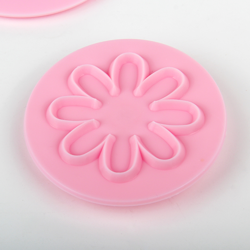 HB104C Plastic 3pcs 8-petals Daisy Cookie Molds set