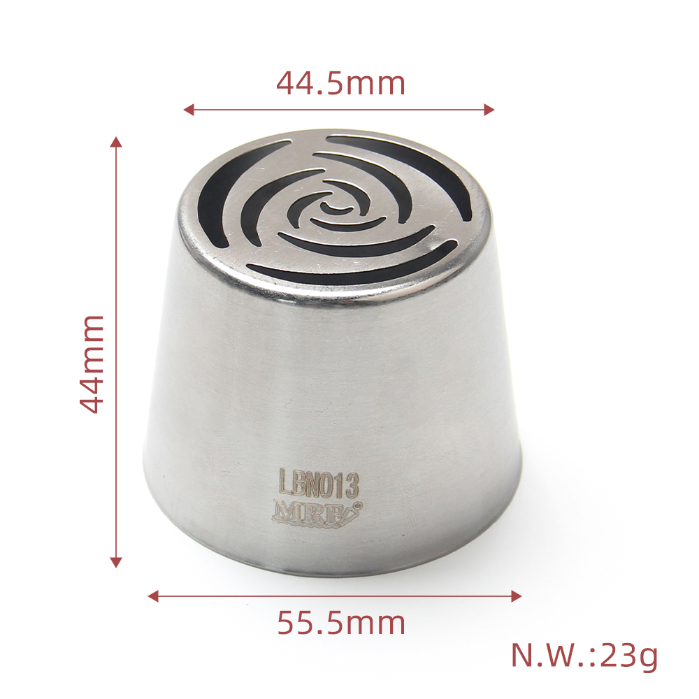 New Arrivals XL Stainless Steel Russian Flower Icing Nozzle Pastry Piping Tips #LBNO13