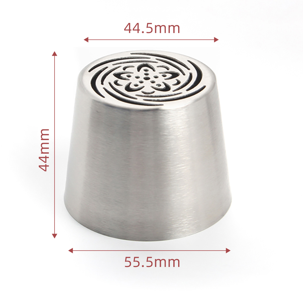 New Arrivals XL Stainless Steel Russian Flower Icing Nozzle Pastry Piping Tips #LBNO81