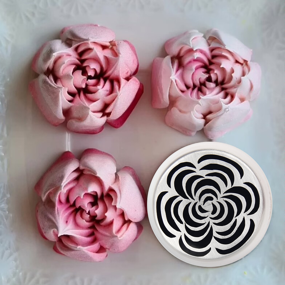 New Arrivals XL Stainless Steel Russian Flower Icing Nozzle Pastry Piping Tips #LBNO57