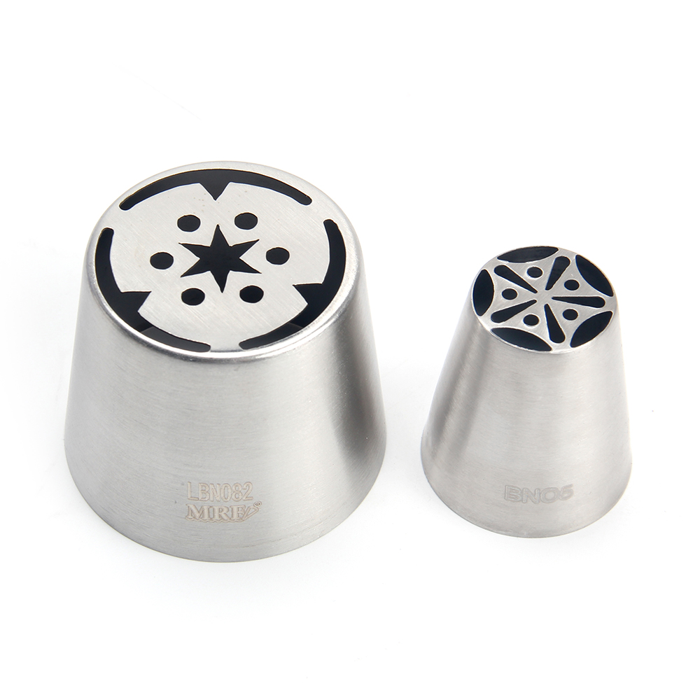 New Arrivals XL Stainless Steel Russian Flower Icing Nozzle Pastry Piping Tips #LBNO82