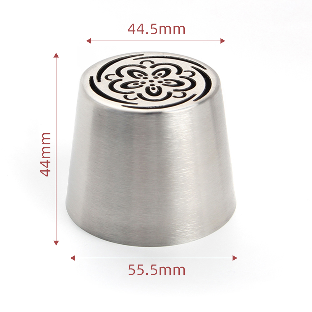 New Arrivals XL Stainless Steel Russian Flower Icing Nozzle Pastry Piping Tips #LBNO83