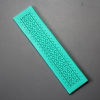 HB0910 Silicone veined mold for cake fondant decoration
