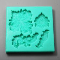 HB0964 Flower silicone mold for cake fondant decoration