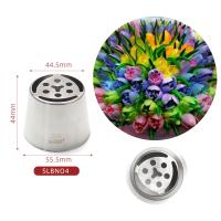 New Arrivals XL Stainless Steel Russian Flower Icing Nozzle Pastry Piping Tips #LBNO4