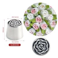 New Arrivals XL Stainless Steel Russian Flower Icing Nozzle Pastry Piping Tips #LBNO48